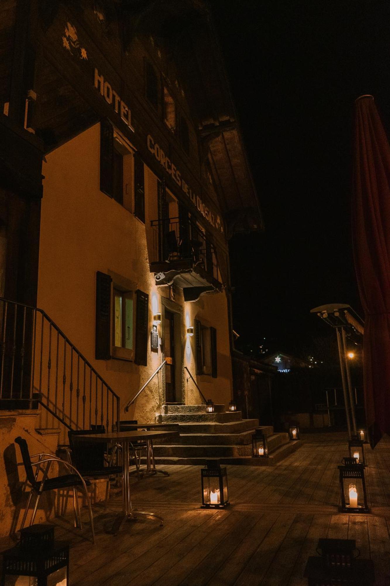 Auberge Des Gorges Servoz Bagian luar foto